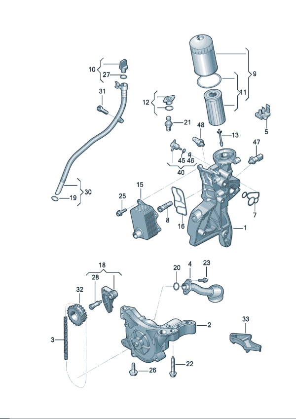 06H115105EP Oil Pump - Suitable for Audi A7L