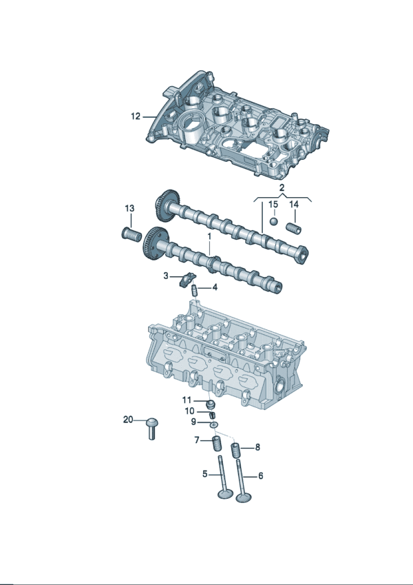 06J109022BL Camshaft - Suitable for Audi A7L