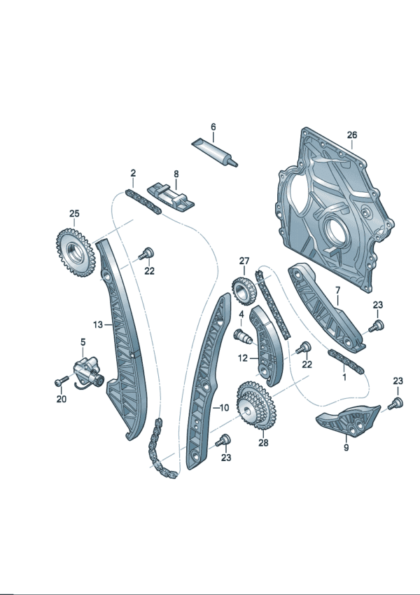 06K109158CB Timing Chain - Suitable for Audi A7L