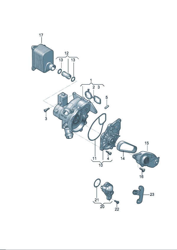 06L121600E Thermostat - Suitable for Audi A7L