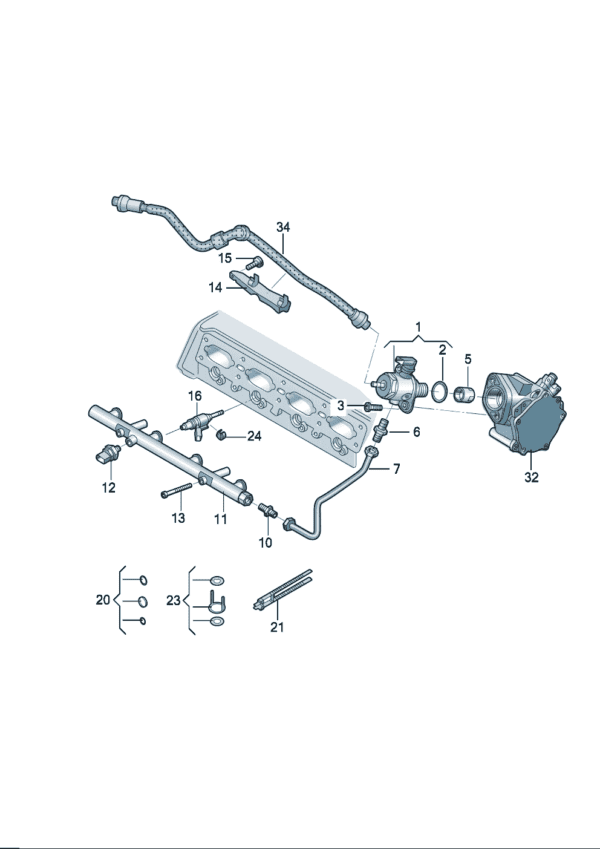 06Q127025Q fuel pump for Audi A7L