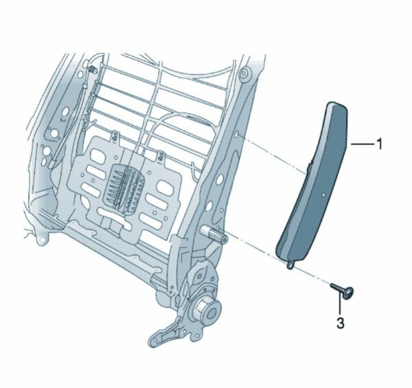 10D 880 241E, 10D 880 242E Side Airbags (Left and Right) - Suitable for SAIC Volkswagen ID.3