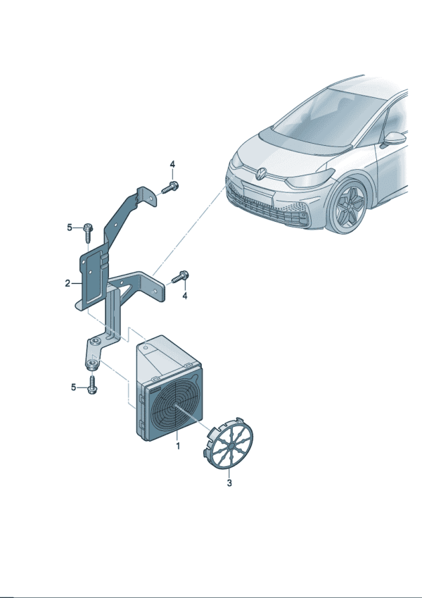 10D035335A Speaker - Suitable for SAIC Volkswagen ID.3