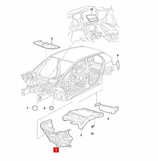 10D863934 Front Shock Absorber - Suitable for SAIC Volkswagen ID.3