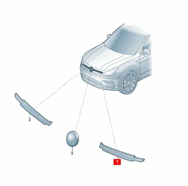 10D941653, 10D941654 Light Strips - Suitable for SAIC Volkswagen ID.3