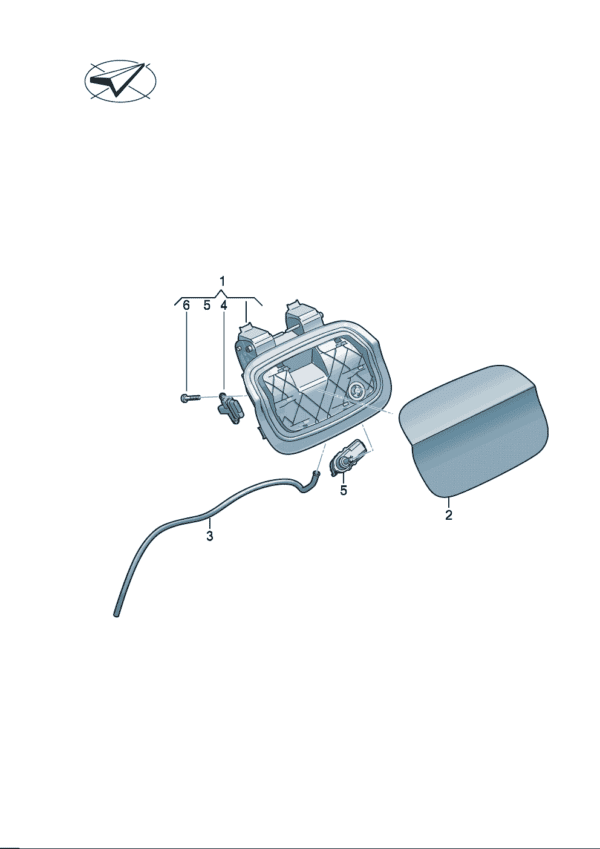 14G809857 Rear Panel Unit - Suitable for Volkswagen ID7