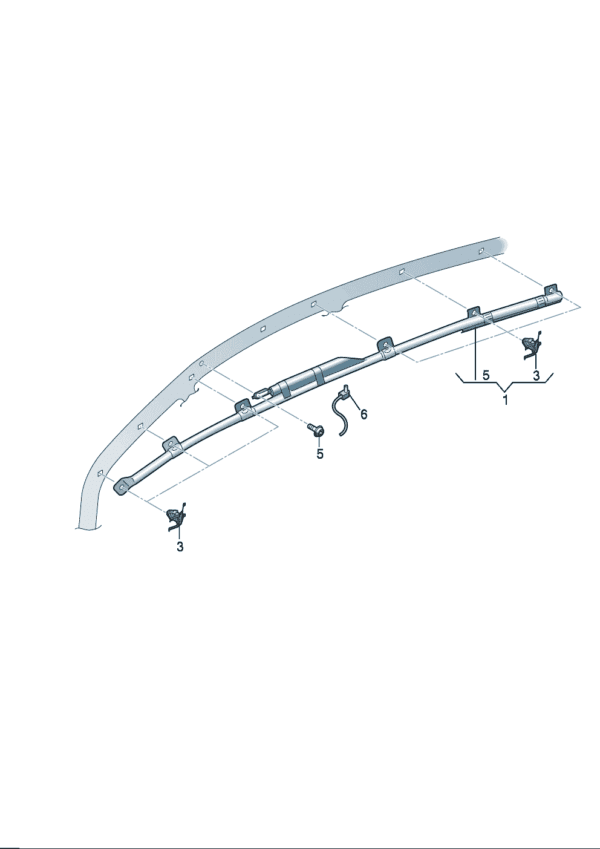 14G880741D, 14G880742D Head Airbag - Suitable for Volkswagen ID7