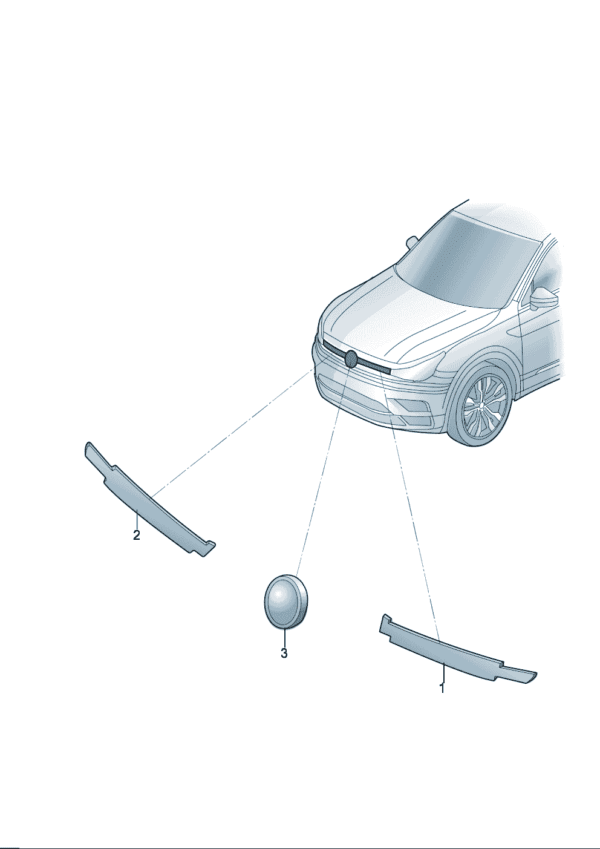 14G941653, 14G941654 Light Strips - Suitable for Volkswagen ID7