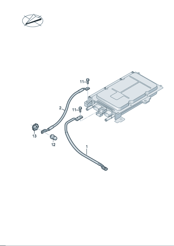 1EA971230A Battery Wiring Harness - Suitable for Volkswagen ID7