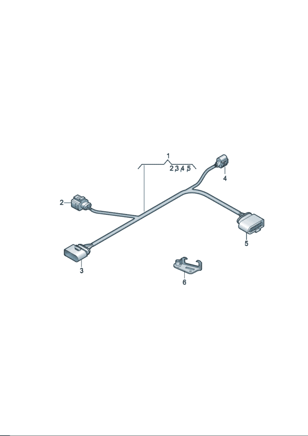 1EA971658A Adapter Connection Wiring Harness - Suitable for SAIC Volkswagen ID.3