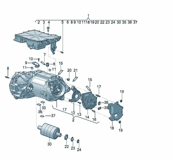 1ED901131J Electric Drive Motor - Suitable for SAIC Volkswagen ID.3