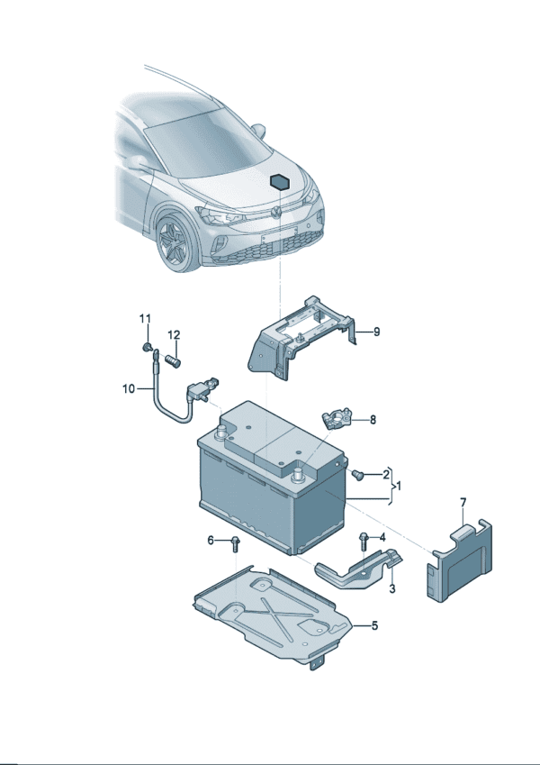 1S0915105B battery for Audi Q5e tron