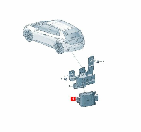 2QD 907 685D, 686D Blind Spot Detection Control Unit - Suitable for SAIC Volkswagen ID.3