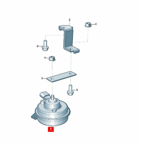 5ND951221 Car Horn - Suitable for SAIC Volkswagen ID.3