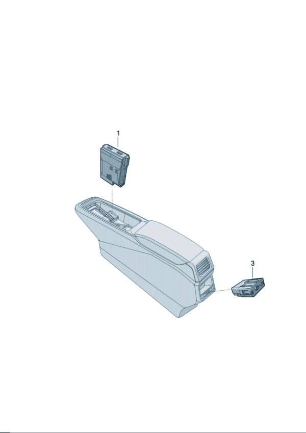 5NG035736, 14D035954 USB Interface - Suitable for SAIC Volkswagen ID.3