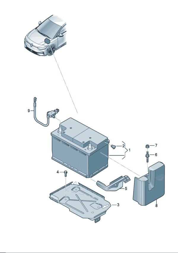 5QS915089A Battery - Suitable for Volkswagen ID7