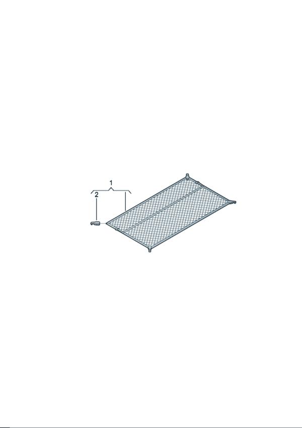 8V0861869B Luggage net suitable for Audi Q4e Tron