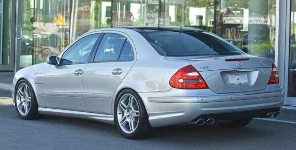 Mercedes W211 Front and Rear Body Kit Modification - Image 2