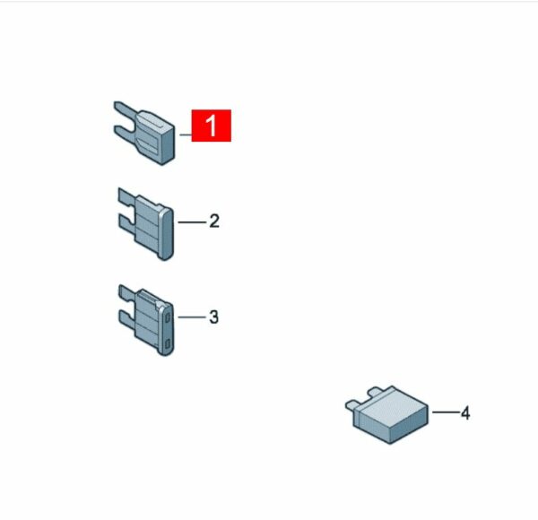 N 10261501 Flat Fuse - Suitable for SAIC Volkswagen ID.3