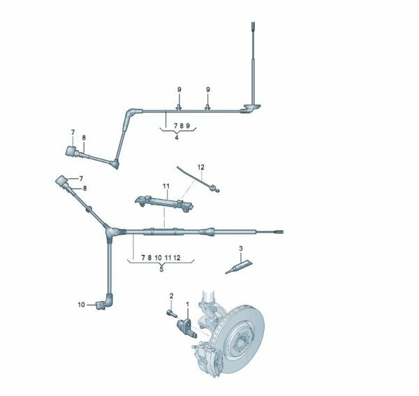 WHT003856C, WHT003857C Speed Sensors - Suitable for SAIC Volkswagen ID.3