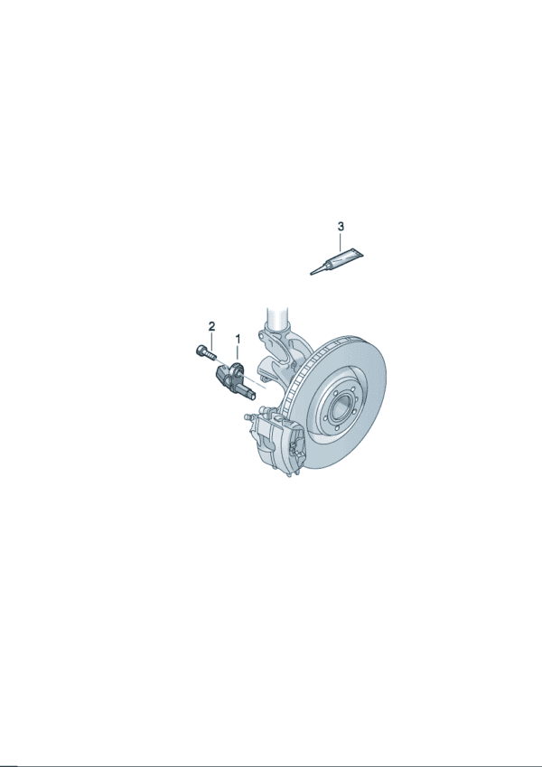 WHT003856C WHT003857C RPM sensor for Volkswagen ID7