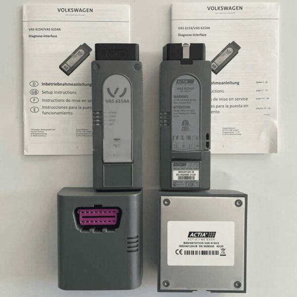 VAS 6154A Original Diagnostic Tool: Supports CAN FD and DOIP Protocols - Suitable for Volkswagen, Audi, Skoda, etc. - Image 2