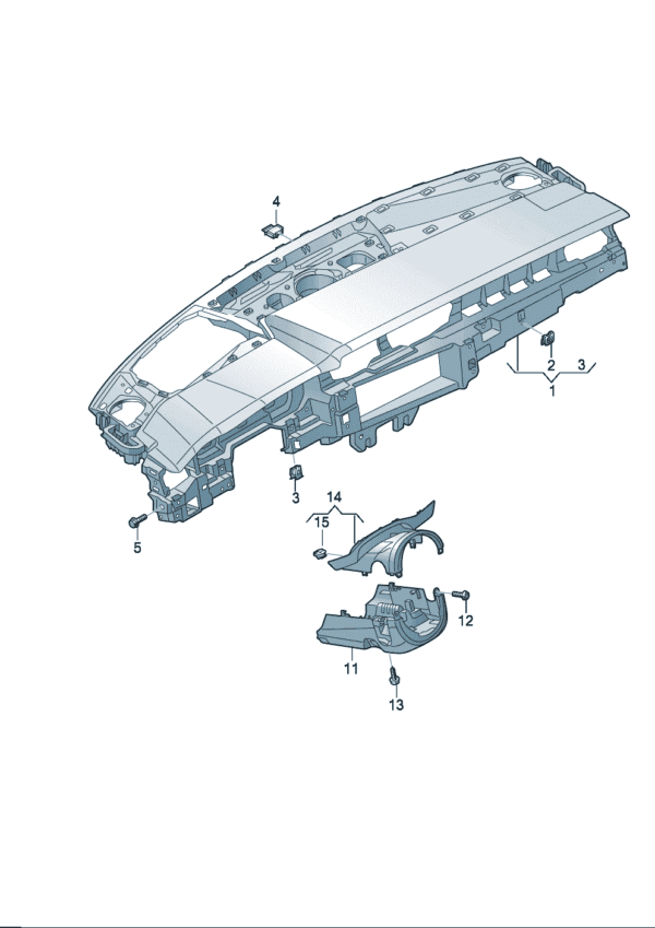 4KG857001 Dashboard Suitable for Audi A7L